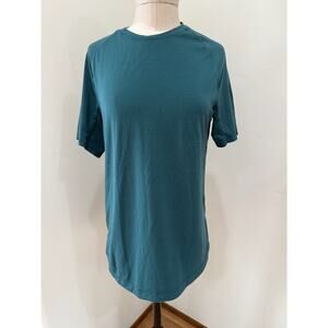 Lululemon Men's Medium Swiftly Short Sleeve Tech Shirt Running Train Blue Top